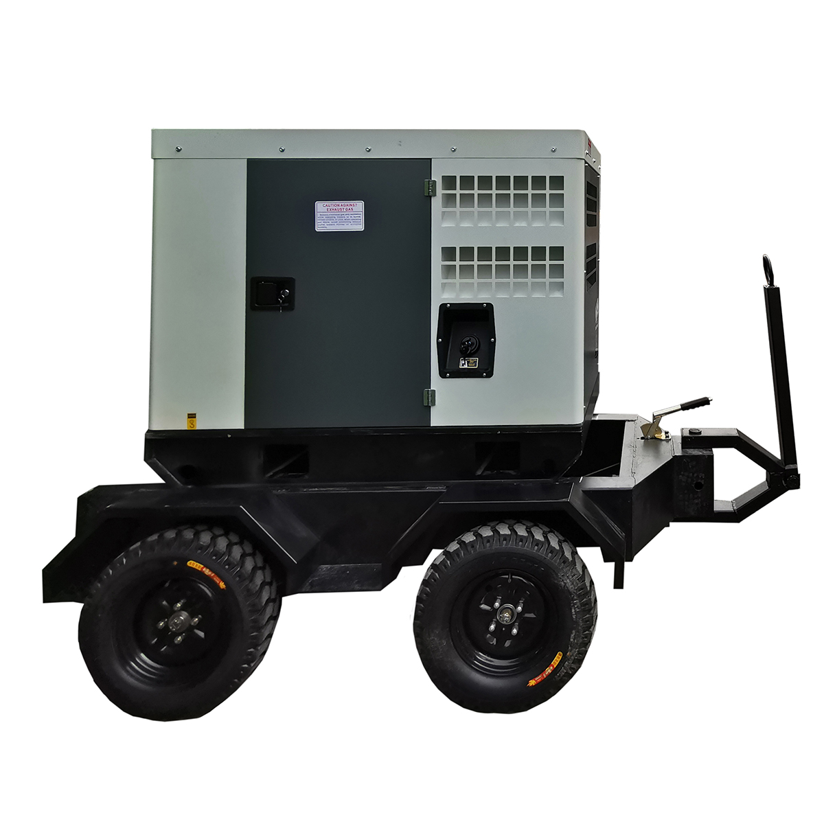 20-300kW diesel vehicle-mounted silent generator